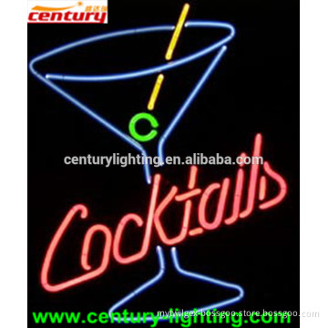 neon sign cocktail